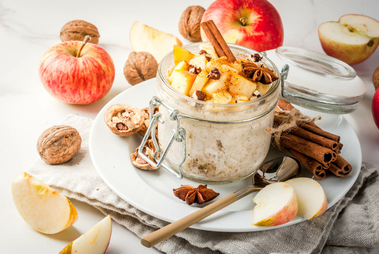 Overnight Apple “Pie” Oats