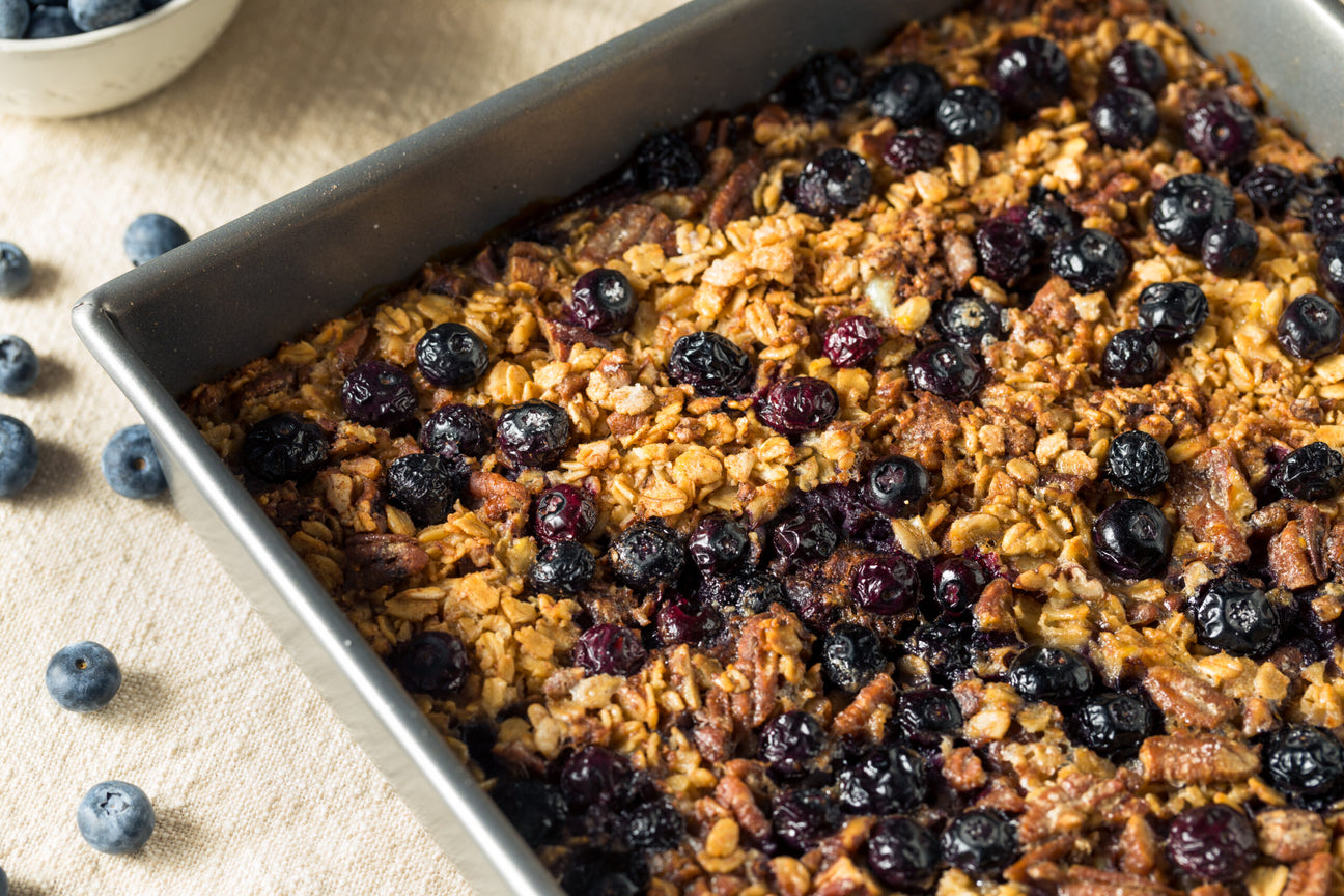 Banana Bread Baked Oats