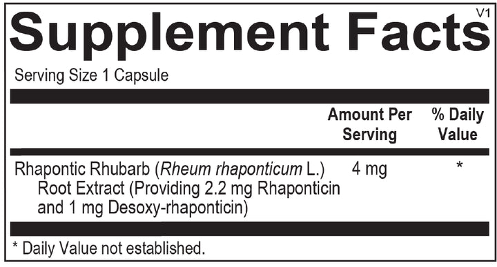 Cool Blu Supplement Facts