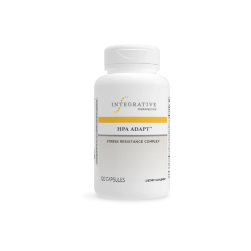 Integrative Therapeutics HPA Adapt- Dress Resistance Complex, 120 Capsules affixed on a white background