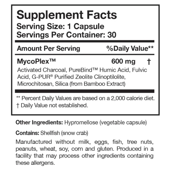 Myco Pul Supplement facts