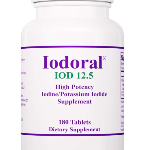 190 Tablet Bottle of Iodoral Potassium Iodide Supplement