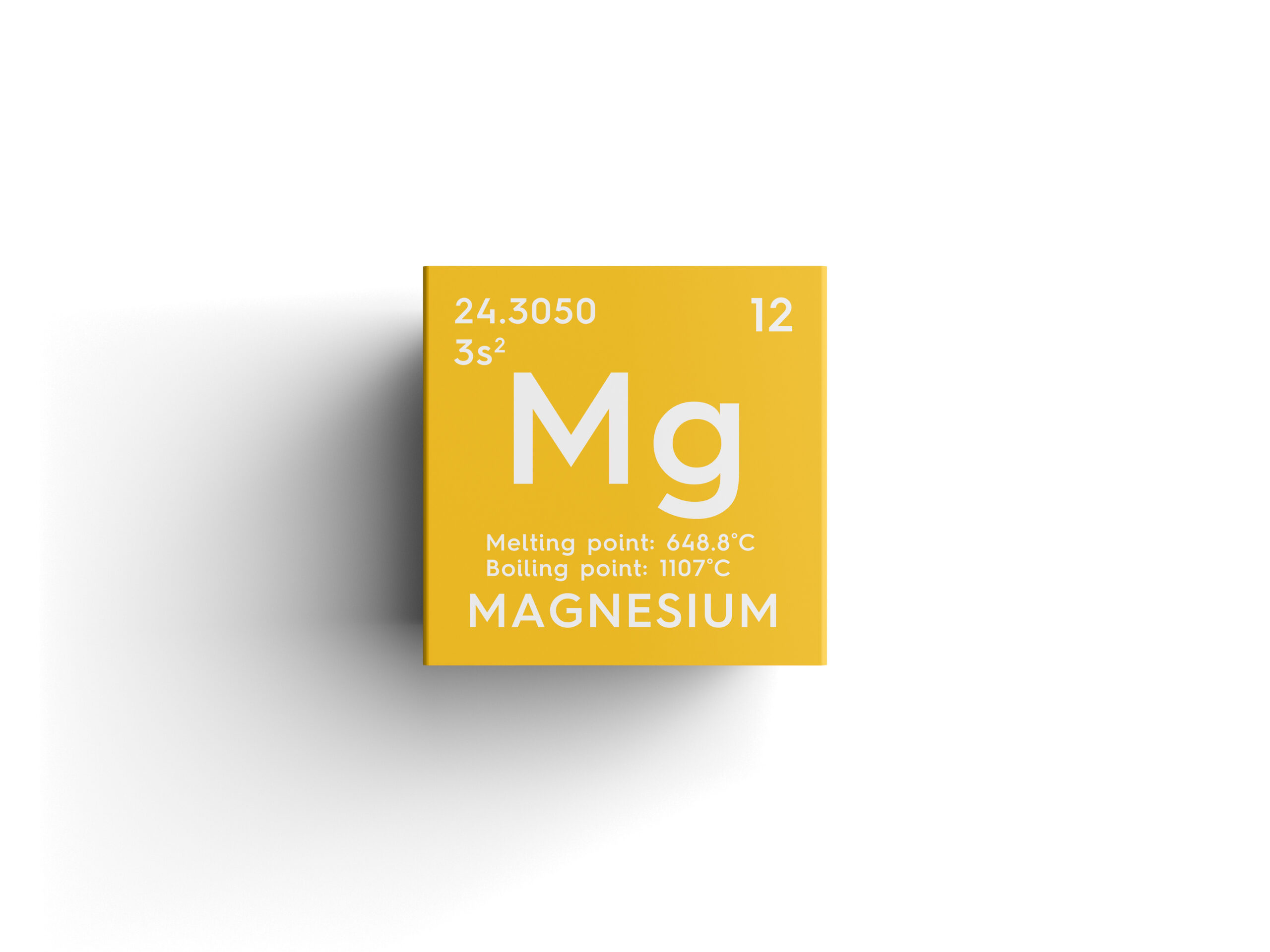 Magnesium on the Periodic Table of Elements