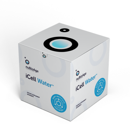 White box of ICell Water Packets